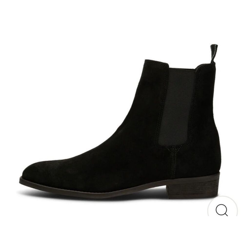 Shoe the Bear ELI CHELSEA BOOT in Black SUEDE Size 45 /12